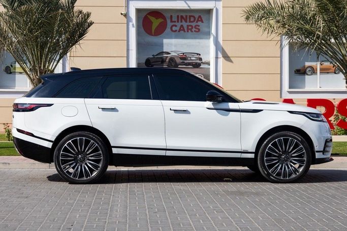 Used Land Rover Range Rover Velar P380 I, 3.0 l, 2018 in Dubai by Linda Cars, White color. GCC Specs | AUTO.AE