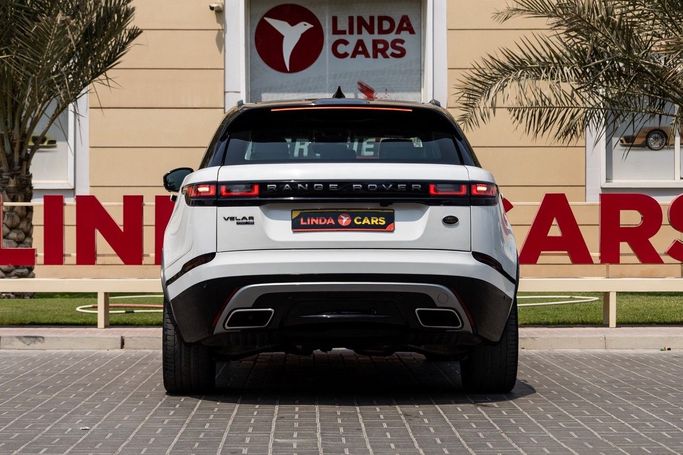 Used Land Rover Range Rover Velar P380 I, 3.0 l, 2018 in Dubai by Linda Cars, White color. GCC Specs | AUTO.AE