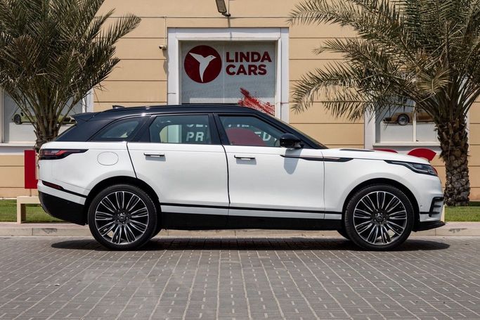 Used Land Rover Range Rover Velar P380 I, 3.0 l, 2018 in Dubai by Linda Cars, White color. GCC Specs | AUTO.AE