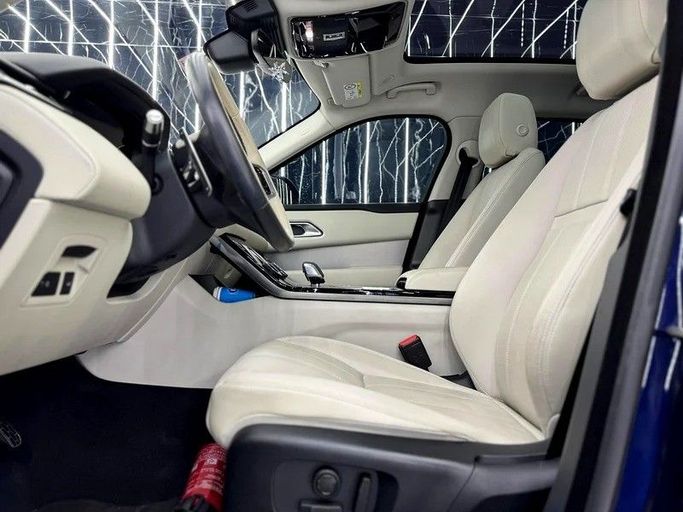 Used Land Rover Range Rover Velar P250 I, 2.0 l, 2021 in Dubai by Zeus Motors, Blue color. GCC Specs | AUTO.AE
