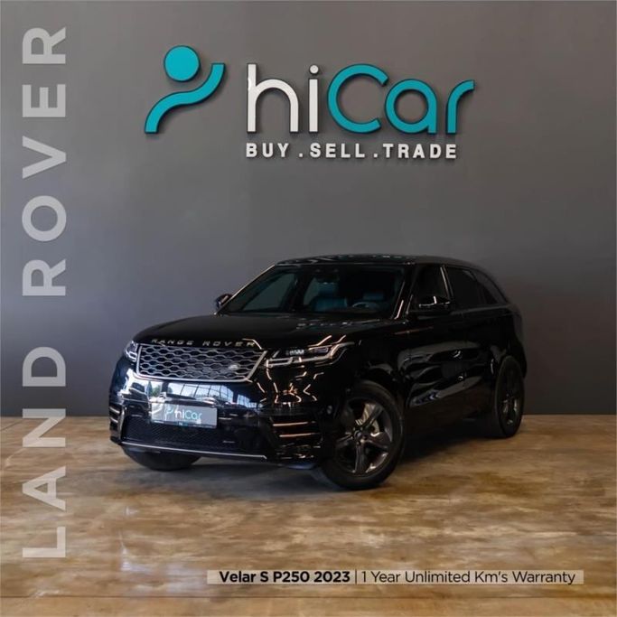 مستعملة Land Rover Range Rover Velar P250 أنا فيس ليفت, 2.0 l, 2023 في في دبي من Hi Car Approved Pre-Owned Cars Showroom، اللون أسود. مواصفات الخليج | AUTO.AE