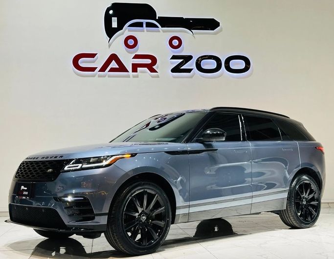 Подержанный Land Rover Range Rover Velar P250 I, 2.0 л, 2020 в Дубае от Carzoo Used Cars Trading Голубой цвет. Американская | AUTO.AE