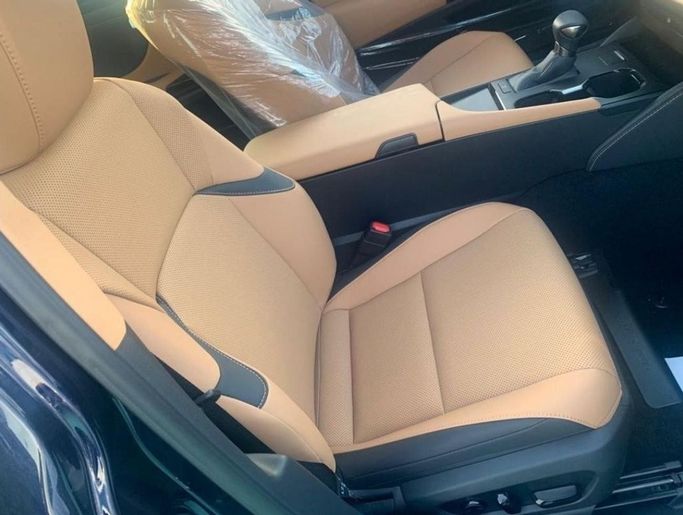 New Lexus ES 350 VII Facelift, 3.5 l, 2024 in Dubai by Mohamed Hakim Motors, Navy Blue color. GCC Specs | AUTO.AE