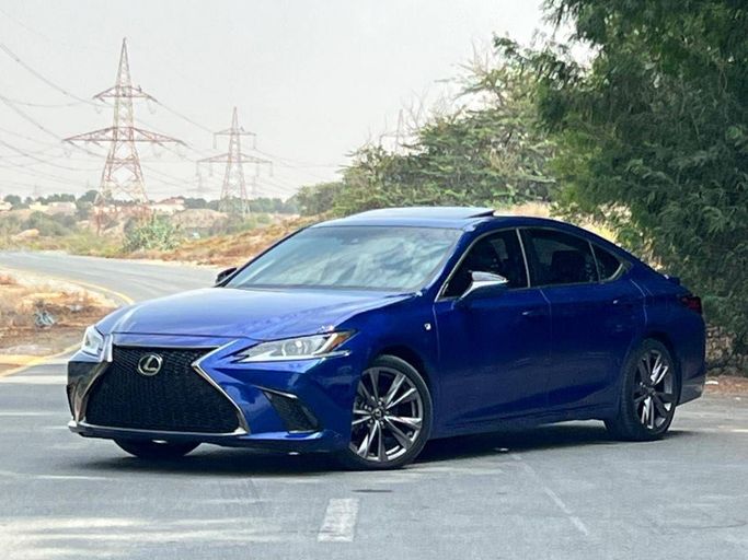 Used Lexus ES 350 VII, 3.5 l, 2021 in Dubai by Prestige motors, Blue color. American Specs | AUTO.AE