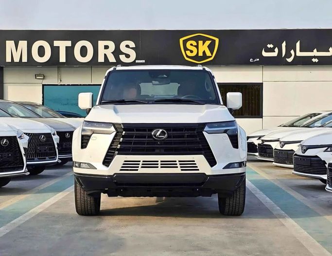 New Lexus GX 550 III, 3.4 l, 2025 in Dubai by SK Motors, White color. Other | AUTO.AE
