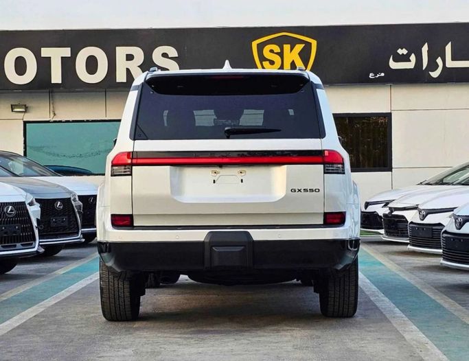 New Lexus GX 550 III, 3.4 l, 2025 in Dubai by SK Motors, White color. Other | AUTO.AE