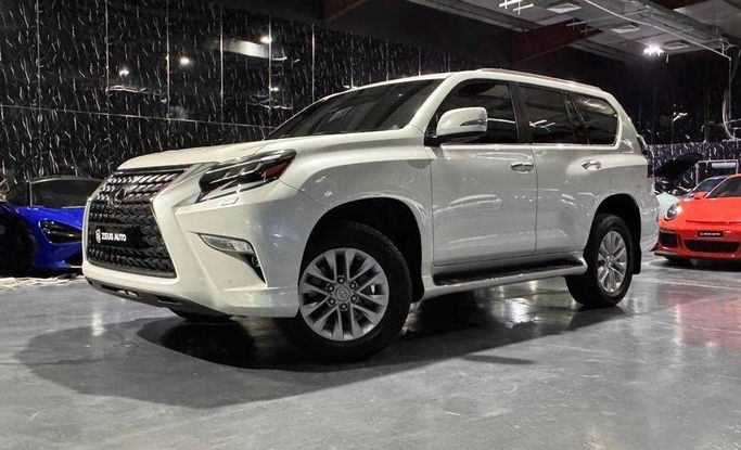 Used Lexus GX 460 II Facelift 2, 4.6 l, 2023 in Dubai by Zeus Motors, White color. GCC Specs | AUTO.AE