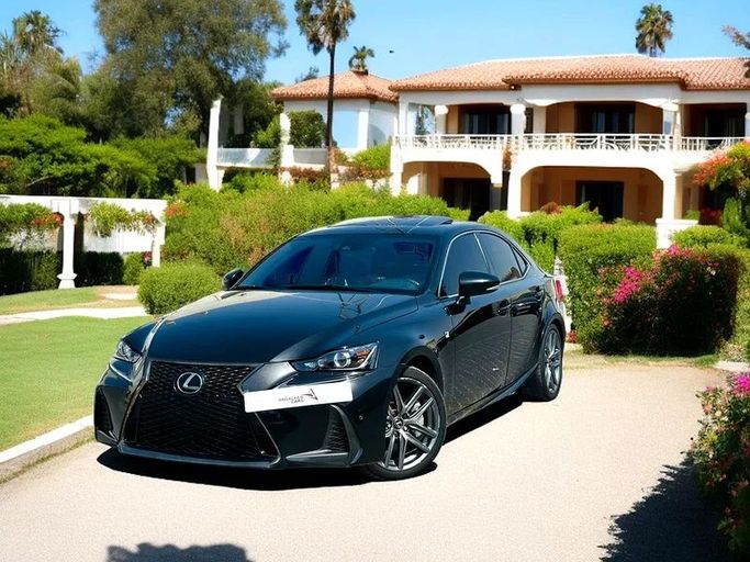 Подержанный Lexus IS 300 III Рестайлинг, 3.5 л, 2020 в Дубае от Andaleeb Cars Черный цвет. Американская | AUTO.AE