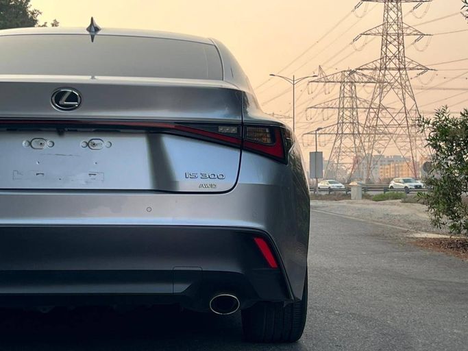 Used Lexus IS 300 III Facelift 2, 2.0 l, 2023 in Dubai by Perstige Motos (SHJ), Silver color. American Specs | AUTO.AE