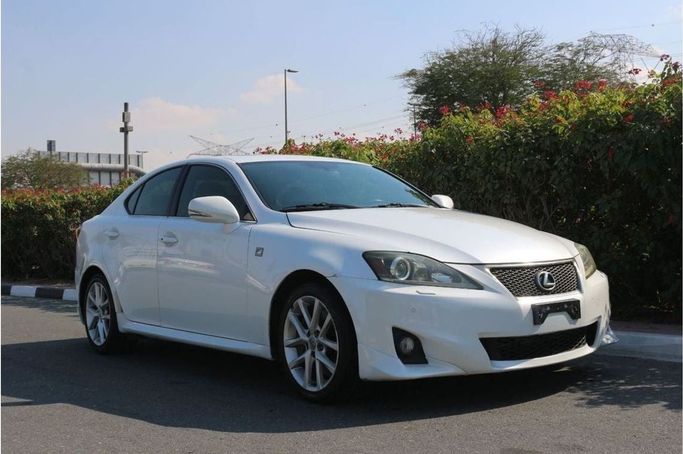 Used Lexus IS 300 II Facelift 2, 3.0 l, 2012 in Dubai by Power Wagon Motors, White color. GCC Specs | AUTO.AE