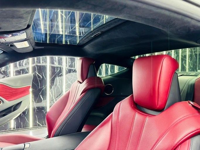 Used Lexus LC 500 I, 5.0 l, 2020 in Dubai by Zeus Motors, White color. GCC Specs | AUTO.AE