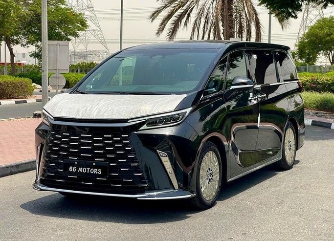 New Lexus LM 350h II, 2.5 l, 2025 in Dubai by 66 Motors, Black color. European Specs | AUTO.AE