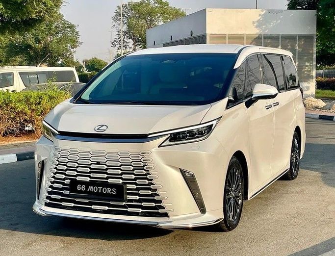 Used Lexus LM 350h II, 2.5 l, 2024 in Dubai by 66 Motors, White color. European Specs | AUTO.AE