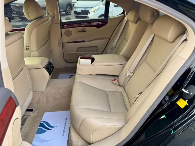 Подержанный Lexus LS 460 IV Рестайлинг, 4.6 л, 2009 в Дубае от Saeed Auto Черный цвет. Японская | AUTO.AE