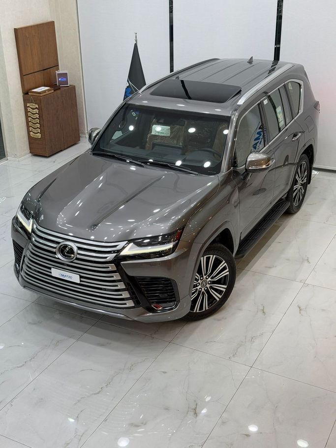 New Lexus LX 450d III Facelift 2, 4.5 l, 2023 in Dubai by 4 Matic Motors, Grey color. GCC Specs | AUTO.AE