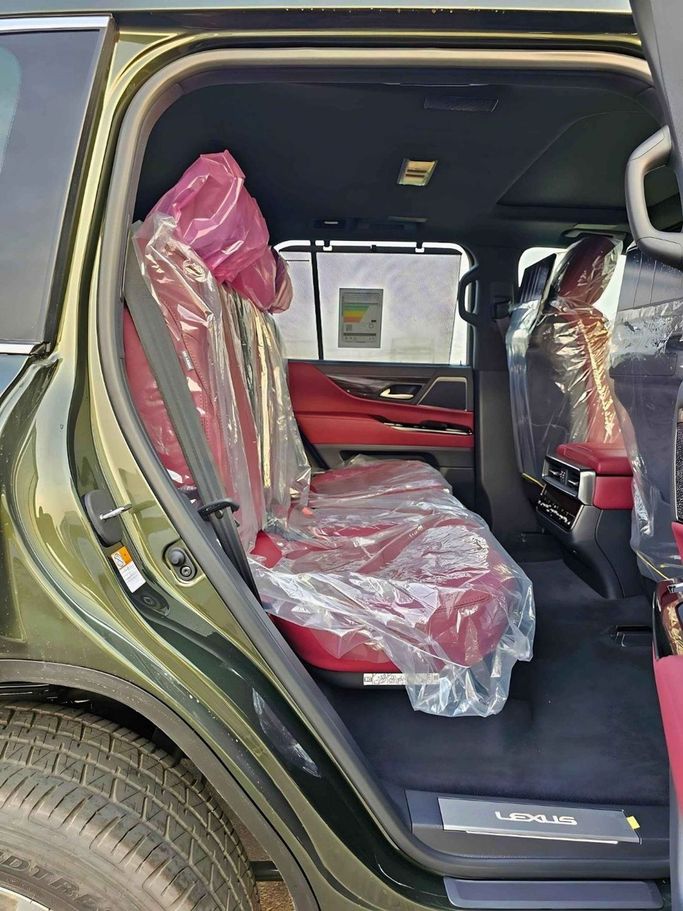 New Lexus LX 600 IV, 3.4 l, 2025 in Dubai by SK Motors, Green color. GCC Specs | AUTO.AE