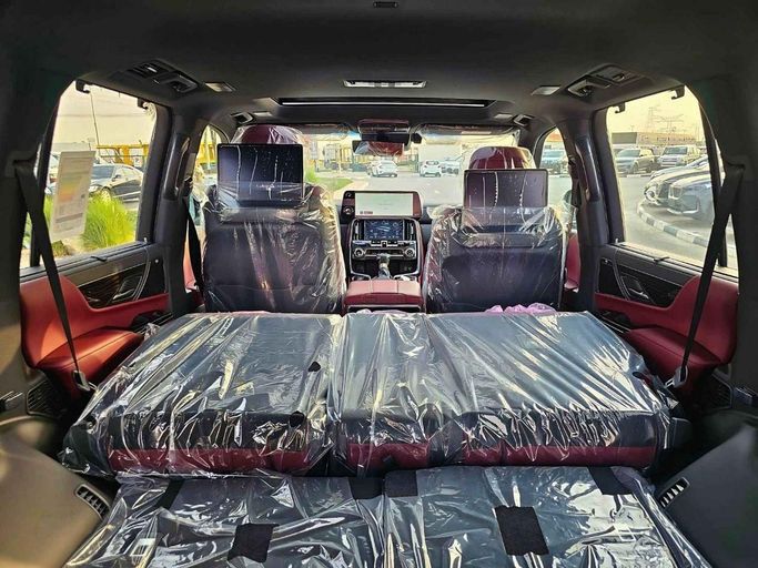 New Lexus LX 600 IV, 3.4 l, 2025 in Dubai by SK Motors, Green color. GCC Specs | AUTO.AE