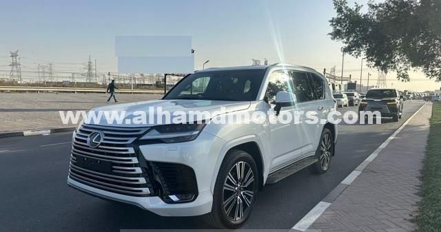 New Lexus LX 500d IV, 3.3 l, 2024 in Dubai by Alhamd Motors, White color. Other | AUTO.AE