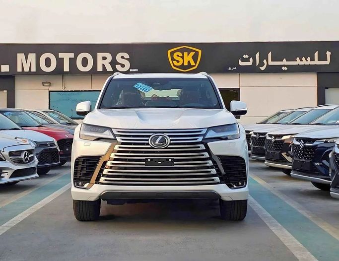 New Lexus LX 700h IV, 3.4 l, 2025 in Dubai by SK Motors, White color. GCC Specs | AUTO.AE