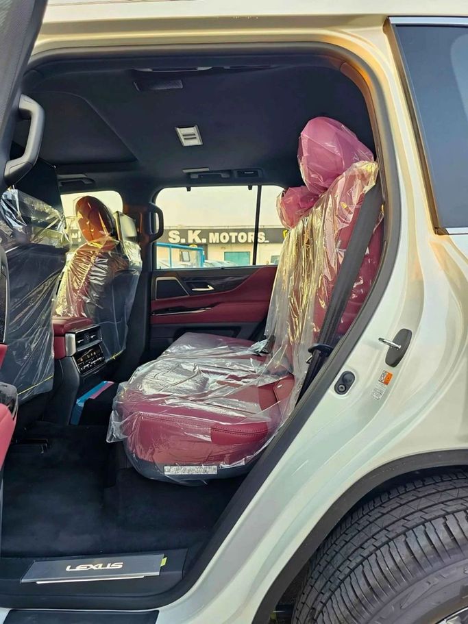 New Lexus LX 700h IV, 3.4 l, 2025 in Dubai by SK Motors, White color. GCC Specs | AUTO.AE