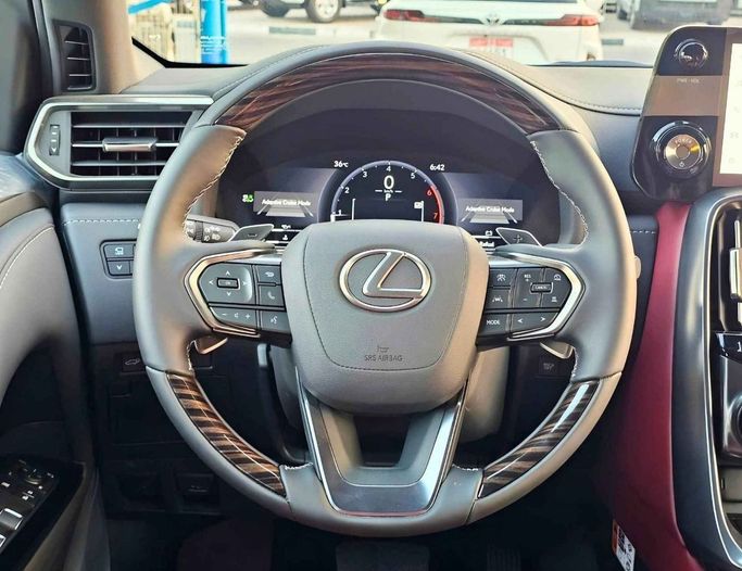 New Lexus LX 700h IV, 3.4 l, 2025 in Dubai by SK Motors, White color. GCC Specs | AUTO.AE