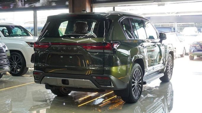New Lexus LX 700h IV, 3.4 l, 2025 in Dubai by Najem Motors, Green color. GCC Specs | AUTO.AE