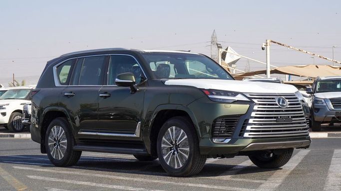 New Lexus LX 700h IV, 3.4 l, 2025 in Dubai by Najem Motors, Green color. GCC Specs | AUTO.AE