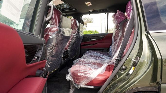 New Lexus LX 600 IV, 3.4 l, 2025 in Dubai by Najem Motors, Green color. GCC Specs | AUTO.AE