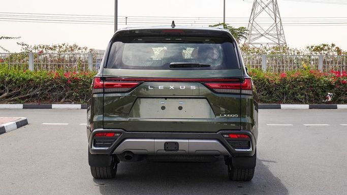 New Lexus LX 600 IV, 3.4 l, 2025 in Dubai by Najem Motors, Green color. GCC Specs | AUTO.AE