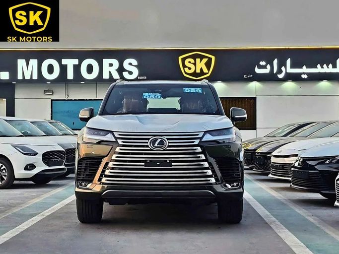 New Lexus LX 700h IV, 3.4 l, 2025 in Dubai by SK Motors, Green color. GCC Specs | AUTO.AE