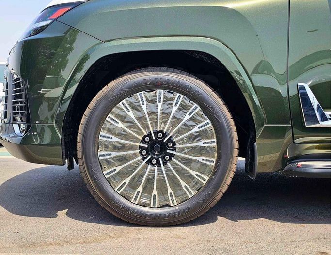 New Lexus LX 700h IV, 3.4 l, 2025 in Dubai by SK Motors, Green color. GCC Specs | AUTO.AE