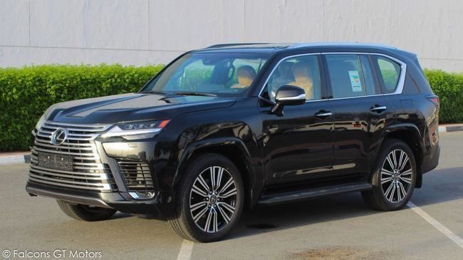 Новый Lexus LX 600 IV, 3.4 л, 2024 в Дубае от Falcons GT Motors FZCO Черный цвет. GCC | AUTO.AE