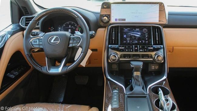 Новый Lexus LX 600 IV, 3.4 л, 2024 в Дубае от Falcons GT Motors FZCO Черный цвет. GCC | AUTO.AE