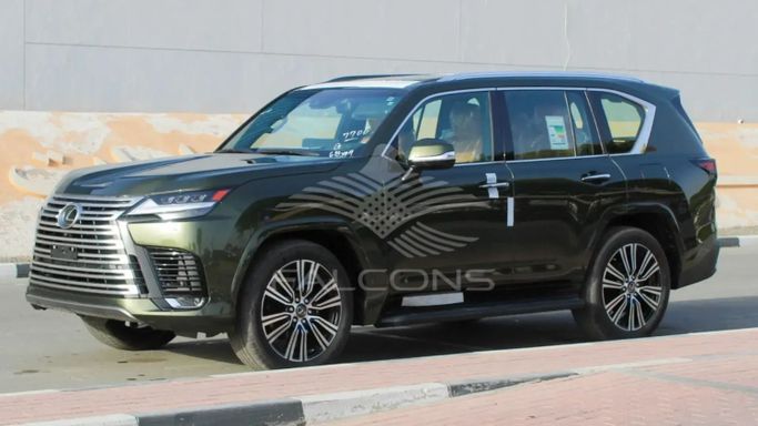New Lexus LX 600 IV, 3.4 l, 2024 in Dubai by Falcons GT Motors FZCO, Green color. Other | AUTO.AE