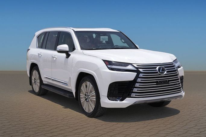 Новый Lexus LX 700h IV, 3.4 л, 2025 в Дубае от My Way Motors Белый цвет. GCC | AUTO.AE