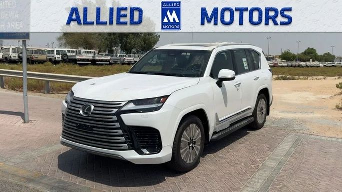 Новый Lexus LX 500d IV, 3.3 л, 2025 в Дубае от Allied Motors Белый цвет. GCC | AUTO.AE