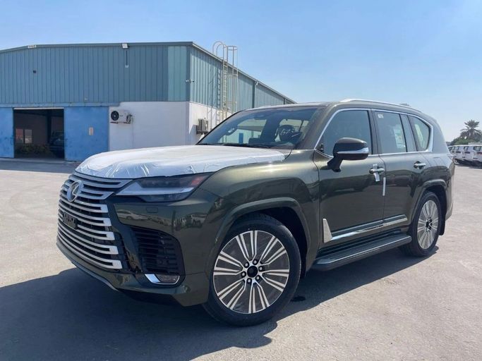 Новый Lexus LX 700h IV, 3.4 л, 2025 в Дубае от World Center Motors FZE Зеленый цвет. GCC | AUTO.AE