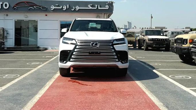 New Lexus LX 700h IV, 3.4 l, 2025 in Dubai by Valcor Auto, White color. GCC Specs | AUTO.AE
