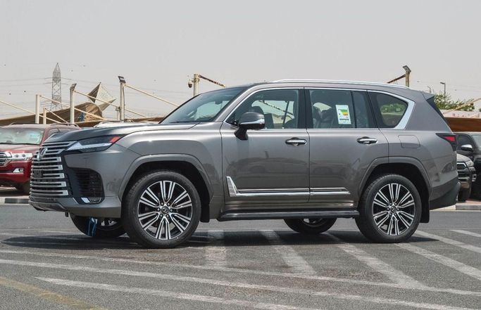 New Lexus LX 600 IV, 3.4 l, 2025 in Dubai by White motors FZE, Grey color. GCC Specs | AUTO.AE