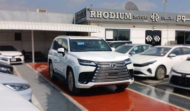 جديدة Lexus LX 600 رابعاً, 3.4 l, 2024 في في دبي من Rhodium Motors FZE، اللون أبيض. مواصفات الخليج | AUTO.AE