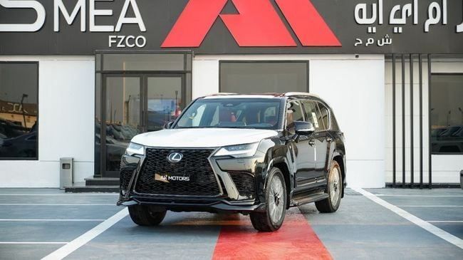 New Lexus LX 600 IV, 3.4 l, 2025 in Dubai by AK Motors MEA, Black color. GCC Specs | AUTO.AE