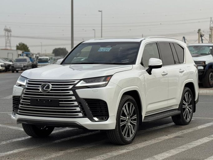 Подержанный Lexus LX 600 IV, 3.4 л, 2025 в Дубае от AL HUSNAIN MOTORS FZE Белый цвет.  | AUTO.AE | Объявление #243784