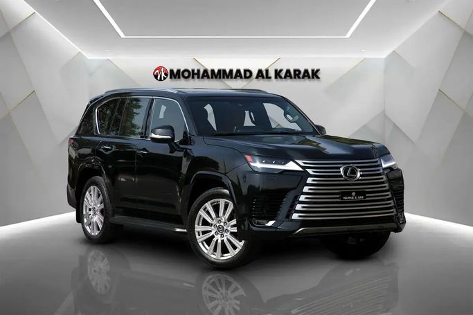 Подержанный Lexus LX 600 IV, 3.4 л, 2022 в Дубае от Mohammad Alkarak Motors Черный цвет. GCC | AUTO.AE | Объявление #254458
