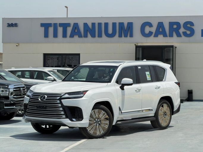 جديدة Lexus LX 700h رابعاً, 3.4 l, 2026 في في دبي من Titanium Cars، اللون أبيض. مواصفات الخليج | AUTO.AE | إعلان #264627