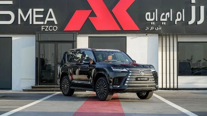 New Lexus LX 600 IV, 3.4 l, 2025 in Dubai by AK Motors MEA, Black color. GCC Specs | AUTO.AE | Listing #265567