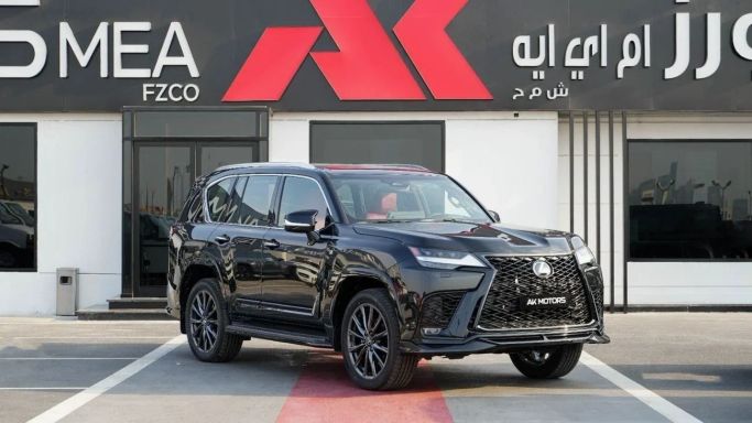 جديدة Lexus LX 600 رابعاً, 3.4 l, 2025 في في دبي من AK Motors MEA، اللون أسود. مواصفات الخليج | AUTO.AE | إعلان #265571