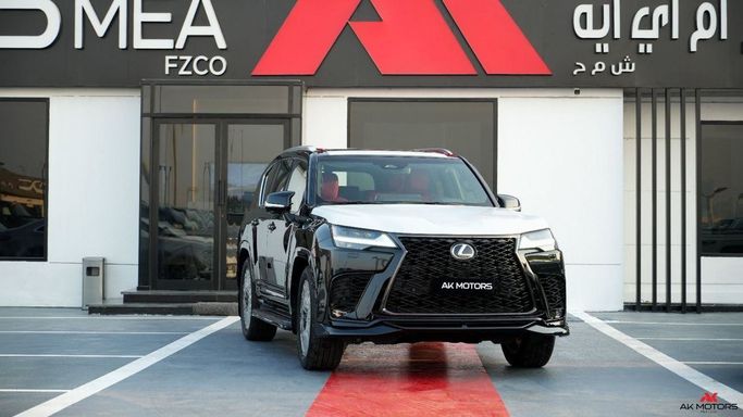 New Lexus LX 600 IV, 3.4 l, 2025 in Dubai by AK Motors MEA, Black color. GCC Specs | AUTO.AE | Listing #265572