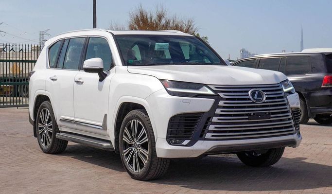 Новый Lexus LX 600 IV, 3.4 л, 2025 в Дубае от Atlantis Motors FZE Белый цвет. GCC | AUTO.AE | Объявление #265693