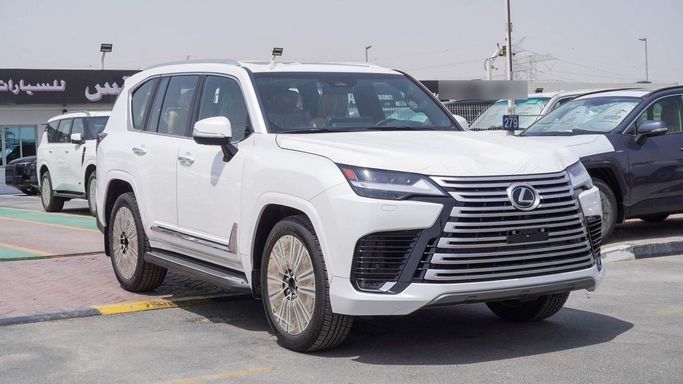 Новый Lexus LX 600 IV, 3.4 л, 2025 в Дубае от Atlantis Motors FZE Белый цвет. GCC | AUTO.AE | Объявление #265949