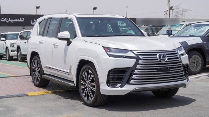 Новый Lexus LX 600 IV, 3.4 л, 2025 в Дубае от Atlantis Motors FZE Белый цвет. GCC | AUTO.AE | Объявление #266271